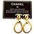 Goldene CC Loop-Ohrclips von Chanel - Ansicht 7