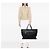 Chanel Schwarze XL Gesteppte Beschichtete Canvas Paris Biarritz Tasche - Ansicht 7