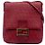 Borsa a tracolla Fendi Zucchino Spalmati rossa Rosso