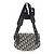 Borsa a mano Dior Oblique in jacquard Christian Dior Nero Beige Blu navy - vista 3