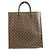 Borsa Sac Plat Damier Louis Vuitton Damier ebene