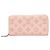 Zippy Louis Vuitton Mahina Lang Wallet Pink