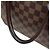 Borsa a mano Damier orizzontale Saria di Louis Vuitton Marrone - vista 14