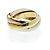 Anello Trinity di Cartier D'oro - vista 2