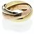 Anello Trinity di Cartier D'oro - vista 4