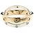 Cartier Be Love Ring Halb Diamant Silber Golden - Ansicht 3