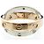 Cartier Be Love Ring Halb Diamant Silber Golden - Ansicht 7