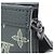 Portafoglio indossabile Louis Vuitton Monogram Shadow Gaston Verde - vista 5
