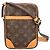 Sac à épaule Monogram Danube de Louis Vuitton Marron