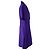 Lila Leinenkleid mit V-Ausschnitt SANDRO - Ansicht 2