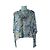 Blusa de viscosa sostenible con estampado floral blanco Maje