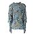 Blusa de viscosa sostenible con estampado floral blanco Maje - vista 3