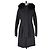 Schwarze Nylon-Winterjacke PRADA