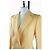 Escada Vintage Yellow Office Set Blazer with Skirt - view 4