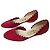 Salvatore Ferragamo Bailarinas burdeos de ante Ferragamo