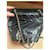 Bolsa saco Chanel Gabrielle em couro preto - vista 6