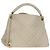 LOUIS VUITTON Borsa a Spalla Artsy MM Monogram Empreinte Bianca M93449 Auth Bianco