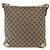 Borsa a Spalla GG Canvas Gucci Beige Oro 131326 Auth 167914 D'oro - vista 2