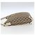 Borsa a Spalla GG Canvas Gucci Beige Oro 131326 Auth 167914 D'oro - vista 3