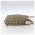 Borsa a Spalla GG Canvas Gucci Beige Oro 131326 Auth 167914 D'oro - vista 4