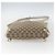 Borsa a Spalla GG Canvas Gucci Beige Oro 131326 Auth 167914 D'oro - vista 5