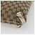 Borsa a Spalla GG Canvas Gucci Beige Oro 131326 Auth 167914 D'oro - vista 9