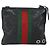 Borsa Web Sherry Line GG di GUCCI Nera Argento Rossa 269379 Auth bs32569 Nero Rosso - vista 13