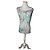 Top astratto vintage Emilio Pucci blu bianco viola Multicolore