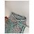 Top astratto vintage Emilio Pucci blu bianco viola Multicolore - vista 7