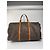 Keepall Vintage Louis Vuitton Monogram 60keepball Leder-Duffelbag braun - Ansicht 15