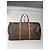 Keepall Vintage Louis Vuitton Monogram 60keepball Leder-Duffelbag braun - Ansicht 6