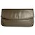 Clutch in pelle vintage Givenchy grigio marrone