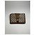 Clutch in pelle Gucci Ophidia vintage grigio marrone - vista 5