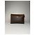 Triomphe Céline Clutch in pelle monogramma Celine Paris vintage marrone - vista 5