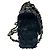 Bolso de cuero y cristal con aplique de flor de camelia negra Chanel Negro - vista 2