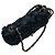 Bolso de cuero y cristal con aplique de flor de camelia negra Chanel Negro - vista 4