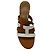 Hermès Hermes Bicolor Amica Sandale Tan / Weiß Kamel - Ansicht 4