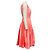 Vestido de cóctel de seda plisada sin mangas rosa Christian Dior con cremallera completa - vista 2
