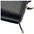 Borsa a spalla Caro Double Pouch in pelle di vitello nera Christian Dior Nero - vista 9