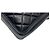 Borsa a spalla in pelle di vitello invecchiata trapuntata con logo CC in nero e hardware argentato di Chanel - vista 11