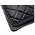Borsa a spalla in pelle di vitello invecchiata trapuntata con logo CC in nero e hardware argentato di Chanel - vista 9