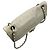 Borsa a tracolla Chanel in pelle perforata bianca Up In The Air con hardware argentato Bianco - vista 4