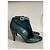 Décolleté in pelle bicolore Chanel Nero Verde scuro - vista 2