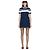 Blau-weiß gestreiftes Gucci Sommerkleid - Ansicht 9