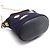 Borsa a Spalla Chanel Paris Hamburg Chain Blu navy - vista 3