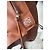 Borsa a tracolla Anton di LOEWE Marrone - vista 5