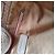 Borsa tote Chanel Deauville in tweed rosa e bianco - vista 5