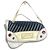 Christian Dior Borsa Saddle Cadillac Montaigne Dior SS 2001 ultra rara nera bianca rossa Nero Argento Bianco Rosso Multicolore Beige Crudo Metallico - vista 6