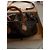 Louis Vuitton Bandoliera Speedy 35 Marrone - vista 2