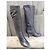 Botas Vic Matié de cuero gris - vista 2